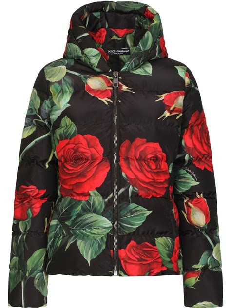 dolce gabbana flower jacket